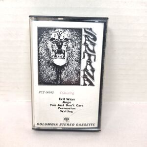Santana Evil Ways Jingo Columbia PCT-00692 Cassette Tape 1969